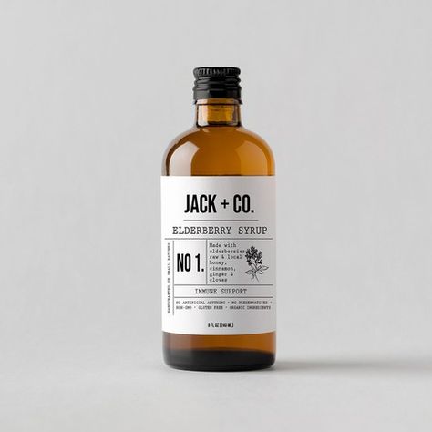 Modern Apothecary Label Design, Modern Apothecary Design, Apothecary Design Branding, Apothecary Label Design, Apothecary Packaging Design, Syrup Bottle Design, Vinegar Label Design, Syrup Label Design, Bottle Label Design Ideas