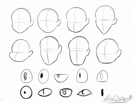 Cartoon Eye Drawing Styles, Eyes Sketch, رسم كاريكاتير, Cartoon Body, Caricature Sketch, Cartoon Drawing Tutorial, Drawing Cartoon Faces, Cartoon Style Drawing, Hilarious Stuff