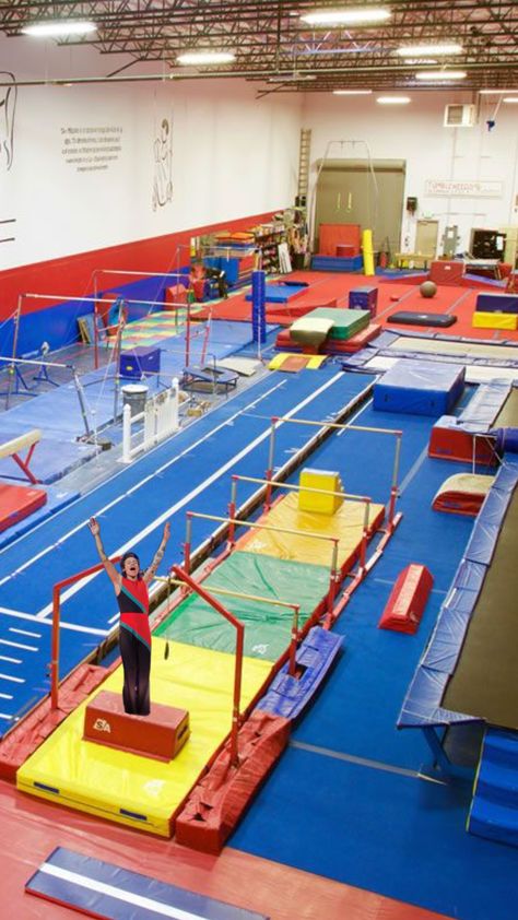 Gymnastics Center, Preschool Gymnastics, Kids Talent, Gymnastics Clubs, Gymnastics Room, School Building Design, Gymnastics Equipment, Kids Gymnastics, Gymnastics Gym