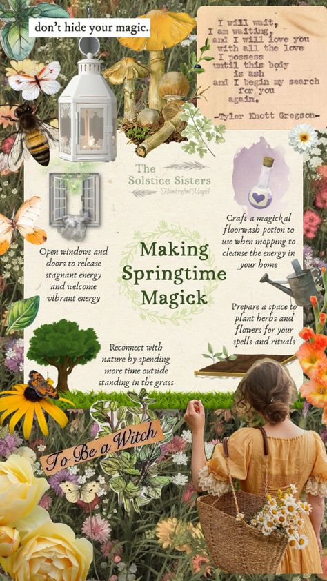 Cottagecore Activities, Spring Family Activities, Garden Cottagecore, Cottagecore Spring, Spring Magic, Sister Crafts, Spring Family, Spring Activities, Witch Aesthetic