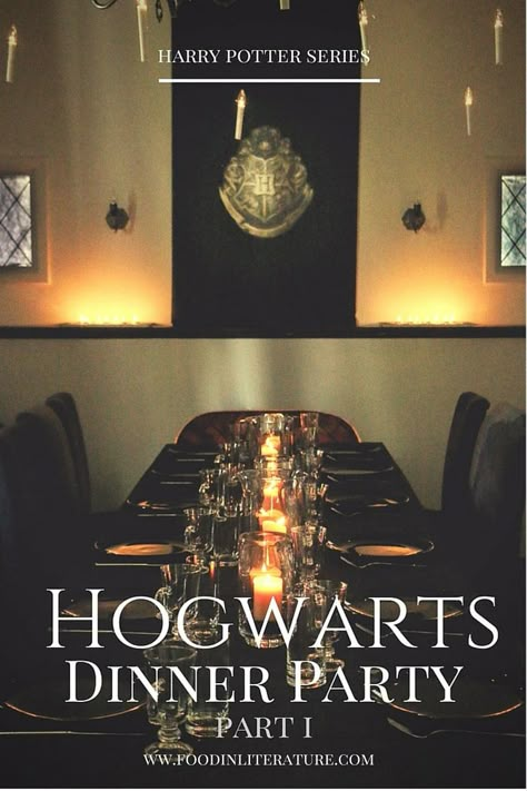 We threw the ultimate Hogwarts Harry Potter party, so we share all our how-tos, from DIY decor ideas from the 'Great Hall' to 'Herbology'. Hp Crafts, Hogwarts Halloween, Harry Potter Dinner, Hogwarts Style, Harry Potter Pumpkin, Hogwarts Party, Harry Potter Halloween Party, Harry Potter Bday, Wizard Party