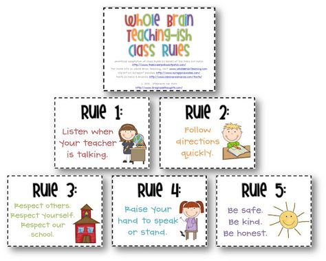 3rd Grade Thoughts: Whole Brain Teaching-ish Rules :) Rules For Classroom, Whole Brain Teaching Rules, Classroom Rules Printable, Free Teacher Printables, Teaching Rules, Teaching Classroom Management, Teaching Class, Classroom Management Plan, Visual Supports