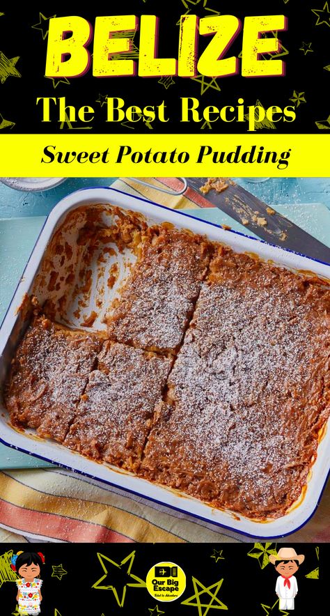 Caribbean Sweet Potato Pudding, Sweet Potato Flan Recipe, Caribbean Pumpkin Recipes, Sweet Potato Pudding Recipe, Sweet Potato Suflet Recipe, Sweet Potato Suflet, Sweet Potato Pudding Southern, Sweet Potato Dessert Recipes Easy, Grated Sweet Potato Pudding