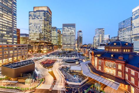 Tokyo station at marunouchi business. Tokyo Station at the Marunouchi business d , #AD, #business, #Station, #marunouchi, #Tokyo, #station #ad Rooftop Bars Los Angeles, Tokyo Metro, Japan Railway, Japan Night, Business Stock Images, Visit Tokyo, Tokyo Skytree, Tokyo Station, Tsukiji