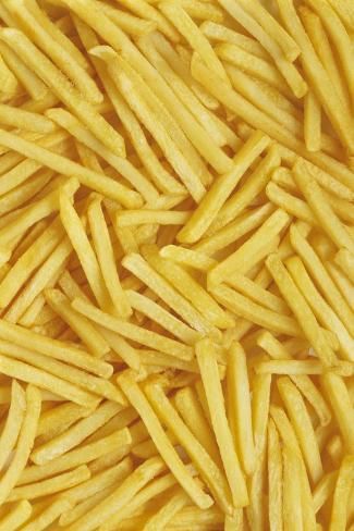 size: 24x16in Photographic Print: Shoestring French Fries (Full Frame) by Foodcollection : Shoestring French Fries, Beef Burger, Full Frame, Food Obsession, French Fries, Junk Food, Snakes, Low Carb Recipes, Zucchini