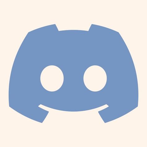 light blue discord icon on light beige background Cute Discord Icon, Blue Discord Icon, Discord Icon, Cute App, Phone Themes, Blue Aesthetic, App Icon, Mario Characters, Light Blue