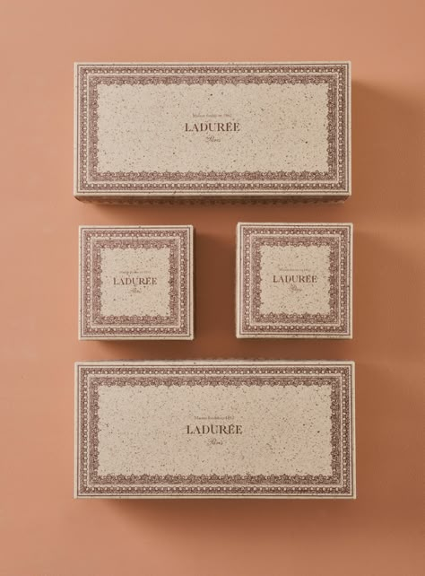 Featured Community: Laduree Eco Friendly Collection by BEMAD | Dieline - Design, Branding & Packaging Inspiration Laduree Paris, Luxury Packaging Design, Bakery Branding, Product Presentation, Bakery Packaging, Eco Packaging, Cake Packaging, Vintage Packaging, Lets Talk