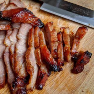 Easy Char Siu (Chinese BBQ pork, 叉烧) - Red House Spice Pork Char Siu Recipe, Char Siu Recipe, Char Sui Pork, Char Sui, Pork Shoulder Steak, Pasta Bread, Bbq Pork Recipes, Char Siu Pork, Sandwich Lunch