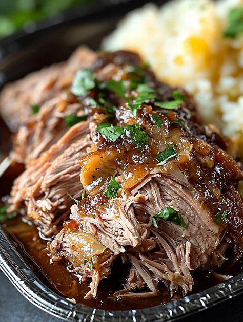 Slow Cooker 4-Ingredient Kalua Pig Kalua Pig Crock Pot, Diced Pork Recipes Slow Cooker, Fancy Dinners To Make At Home, Pork Hocks Recipe Slow Cooker, Kaluha Pork, Kahlua Pig, Kalua Pork Crockpot, Hawaiian Kalua Pork, Kalua Pig Recipe