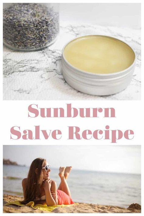 Best For Sunburn, Sunburn Cream, Types Of Burns, Lavender Salve, Burn Ointment, Beeswax Recipes, Heal Sunburn, Diy Moisturizer, Salve Recipes