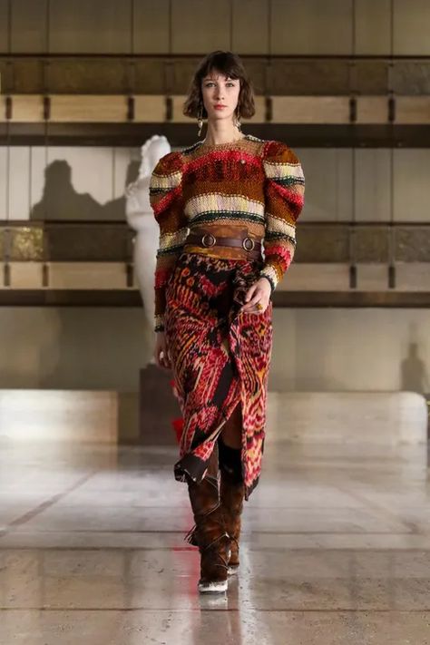 Ulla Johnson Fall 2021 Ready-to-Wear Collection | Vogue Knitting Fashion, Cotton Midi Skirt, Creation Couture, Fashion Show Collection, Ulla Johnson, Slow Fashion, New York Fashion Week, New York Fashion, Fashion News