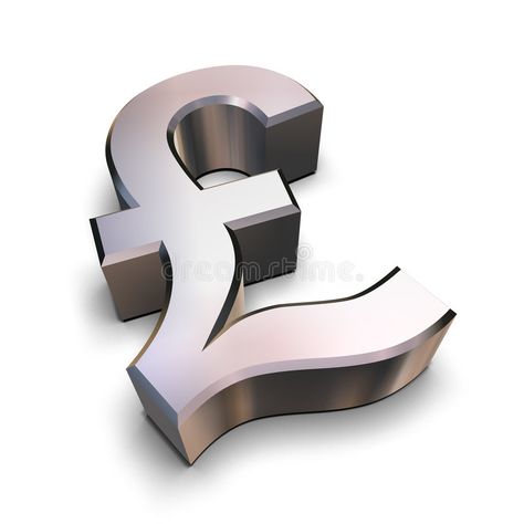 3D chrome Pound symbol. A chrome-plated Sterling Pound symbol isolated on a whit , #affiliate, #symbol, #plated, #chrome, #Pound, #Sterling #ad Pound Symbol, Pound Sign, Pound Money, Pound Sterling, 3d Chrome, Symbol Tattoos, Background 3d, Architecture Photo, 3d Rendering