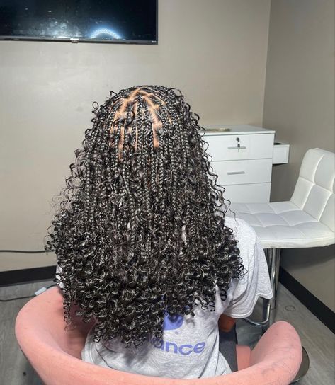 Fungi Braids, Braiding Ideas, Boho Knotless Braids, Cabello Afro Natural, Boho Knotless, Short Box Braids Hairstyles, Big Box Braids Hairstyles, Feed In Braids Hairstyles, Goddess Braids Hairstyles