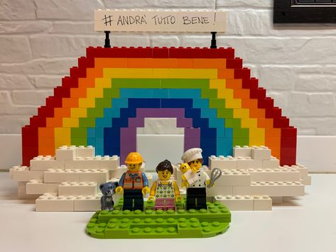 Lego Stem Activities, Lego Rainbow, Lego Diy Projects, Lego Bible, Diy Toddler Toys, Easy Lego Creations, Lego 4, Lego Challenge, Lego Education