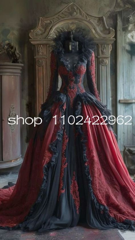 Black Burgundy Victorian Gothic Evening Formal Dresses Movie Costume Corset Lace-up Fairy Prom Gown Evening Formal Dresses, Corset Lace, Gothic Wedding, Movie Costumes, Evening Formal, Victorian Gothic, Formal Evening Dresses, Prom Gown, Party Ideas