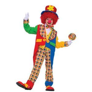 Shoes Costume, Clown Halloween Costumes, Clown Hat, Clown Clothes, Clown Shoes, Colorful Jacket, Black Halloween Dress, Black Tees, Circus Costume