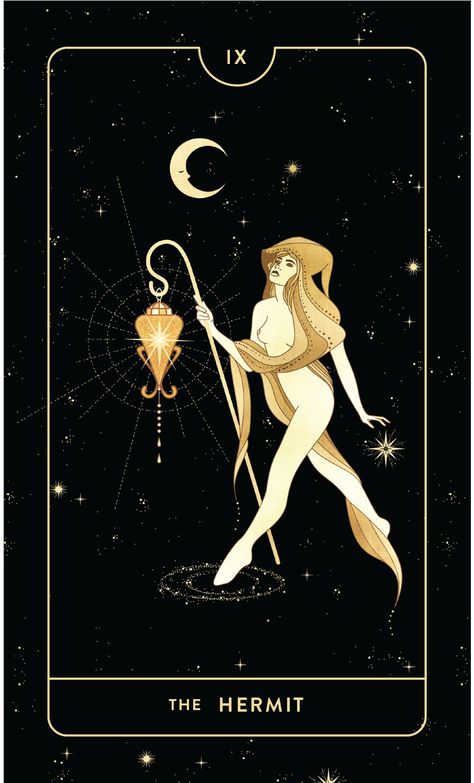 Divine Feminine Tarot, Suit Of Wands, Divine Tarot, The Magician Tarot, Tarot Tattoo, Take Time For Yourself, Celebrating Women, Tarot Guide, The Hermit