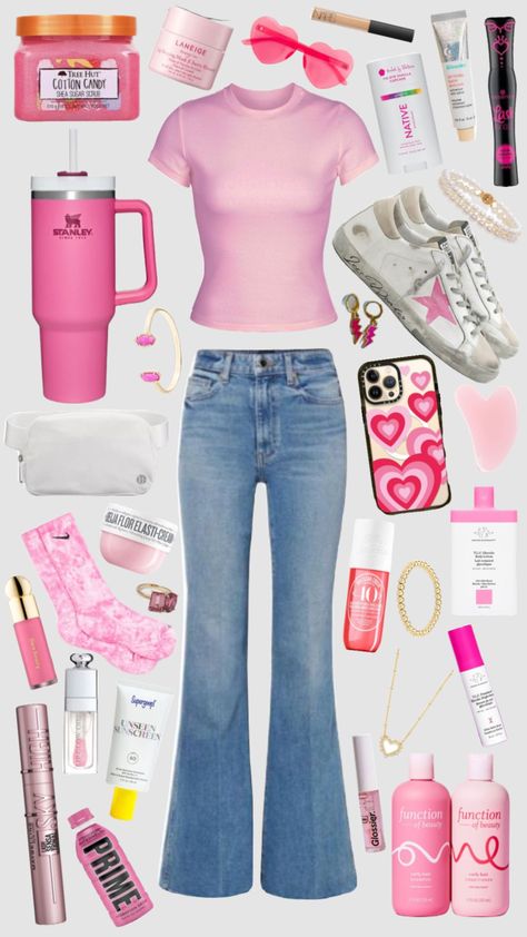 ￼#pinkpreppy #outfitinspo #preppyinspo #bellbottoms Preppy Inspiration, Your Aesthetic, Connect With People, Creative Energy, Bell Bottoms, Energy, Outfit Inspo, Pink