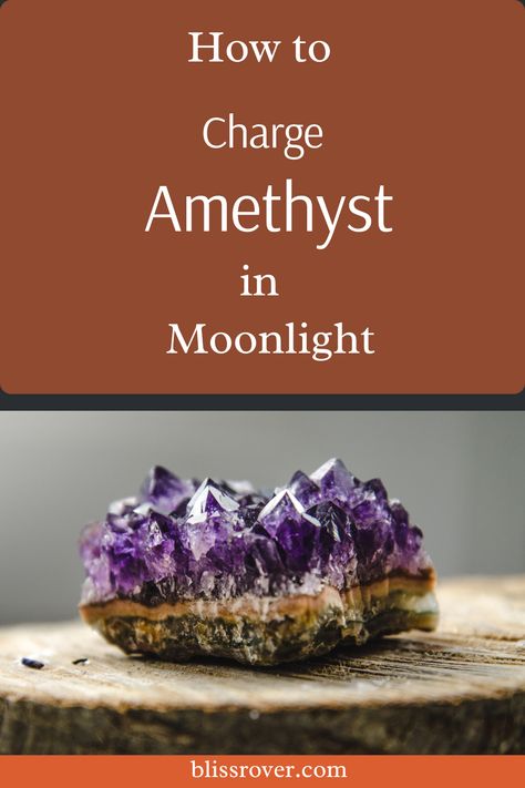 Charge your amethyst crystals in the gentle glow of moonlight to enhance their natural energy and restore balance to your life. Simply place your amethyst stones outside or by a window during a full moon night, allowing them to absorb the celestial energy. Embrace this ancient practice and feel the soothing effects of charged amethyst in your daily routines for an elevated sense of well-being and peace. Enhance your crystal healing experience with this simple yet powerful ritual tonight! Charge Crystals Full Moon, Charging Crystals Full Moon, Crystals Full Moon, Charging Crystals, Celestial Energy, Crystal Uses, Full Moon Night, Charge Crystals, Amethyst Stones