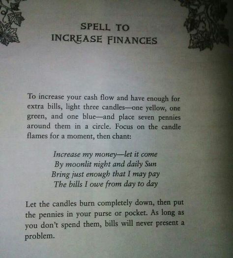 money spells | Pinned by Barbara Konwinski Witch Board, Luck Spells, Spell Cast, Under Your Spell, Magick Spells, Candle Magick, Witch Spell, Money Spells, White Magic