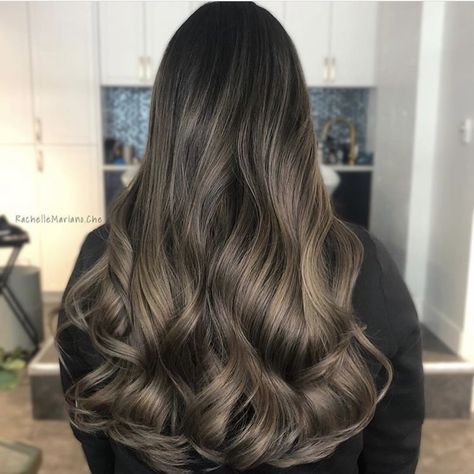 Beautiful Brown Hair Color, Ashy Brown Hair Balayage, Ash Brunette, Balyage Hair, Mood 2024, Hair Dye Videos, Rich Brown Hair, Balayage Brown, Haircuts For Long Hair With Layers