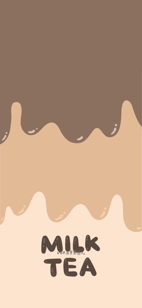 Milktea Aesthetic Background, Abstract Wallpaper Backgrounds, Let's Have Fun, Iphone Background Wallpaper, Kawaii Wallpaper, Abstract Wallpaper, Aesthetic Backgrounds, Iphone Background, Background Design