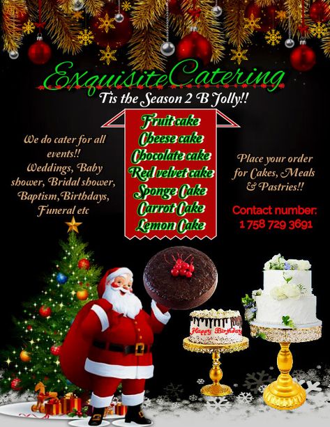 Create the perfect design by customizing easy to use templates in MINUTES! Easily convert your image designs into videos or vice versa! Browse through effective promotional flyers, posters, social media graphics and videos. Download web quality graphics for free! Prices start at $2.99 ONLY. Cake Advertising Design Poster, Christmas Cake Poster Design, Cake Sale Poster, Bake Sale Poster, Bake Sale Flyer, Christmas Advertising, Fruit Cake Christmas, Menu Flyer, Christmas Flyer