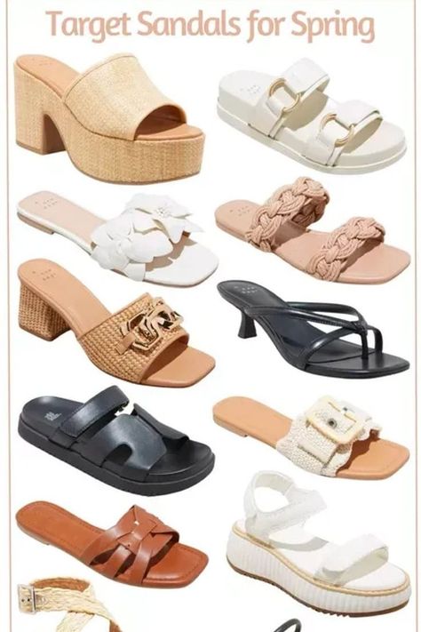 Sandals are the go to shoe for spring and summer! These are all stylish and super affordable. Tap to shop! Shoes Outfit Fashion, Stylish Boots, Girls Summer Outfits, Cute Sandals, Only Shoes, Comfortable Sneakers, Tall Girl, Summer Girls, The Cutest