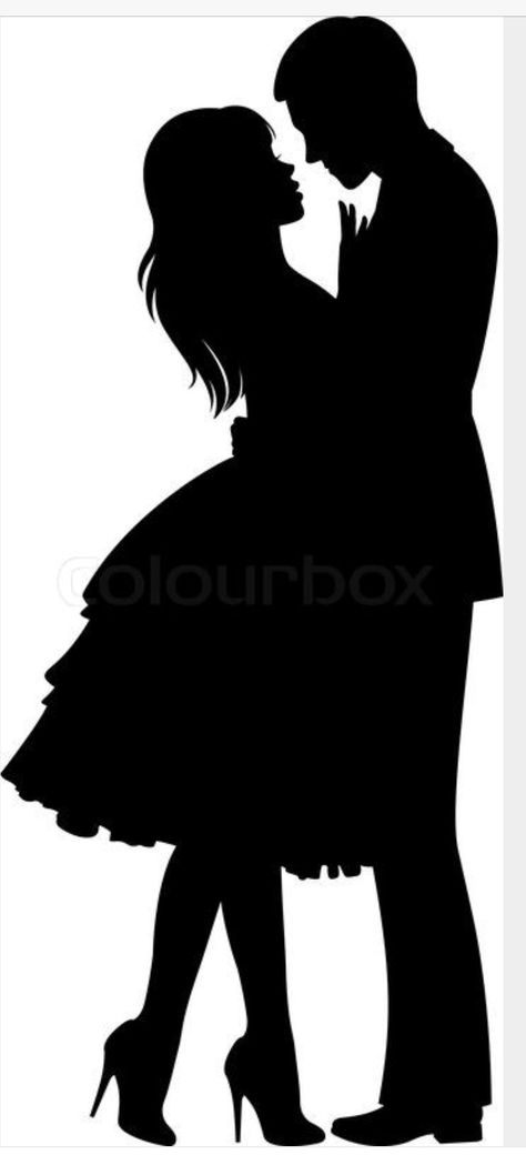 Babe... Will you marry me... Dancing Couple Drawing, Drawing Silhouette, Vogel Silhouette, Drawing Couple, Silhouette Pictures, Dancing Couple, Couple Drawing, Couple Silhouette, Couple Painting