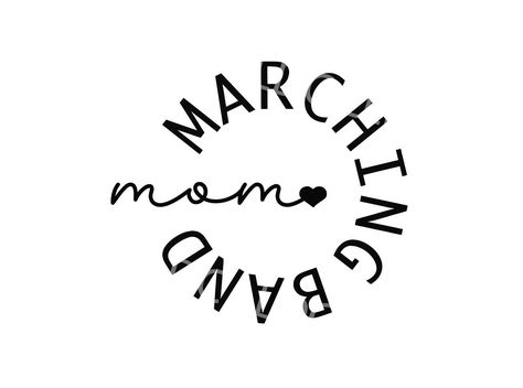 Color Guard Mom Svg, Marching Band Mom Svg, Band Mom Quotes, Band Mom Shirts Ideas, Band Mom Svg, Band Shirt Ideas, Marching Band Mom, Png Music, Band Svg