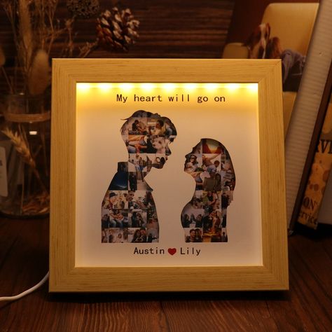 Surprise Photo Album Lamp Customization Steam Card, Photo Gifts Diy, Diy Anniversary Gift, Diy Photo Book, Bff Gifts Diy, Birthday Gifts For Boyfriend Diy, Diy Birthday Gifts For Friends, Diy Anniversary, Diy Gift Set