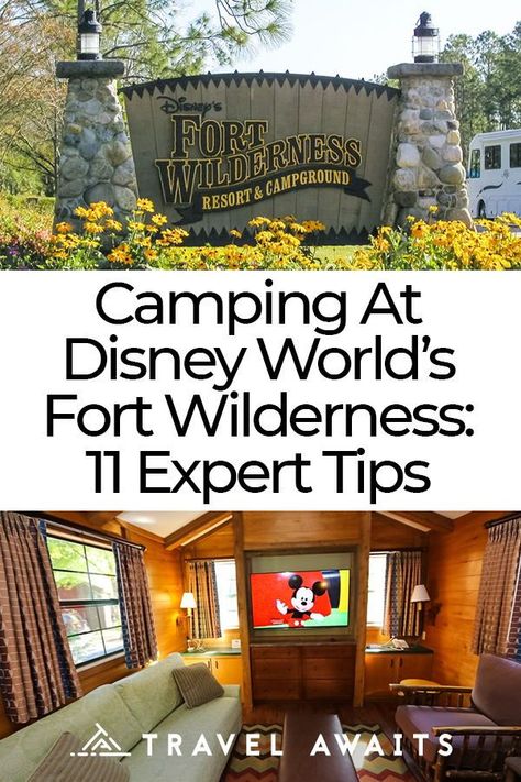 Camping At Disney World’s Fort Wilderness: 11 Expert Tips Fort Wilderness Campground Tips, Camping At Fort Wilderness Disney, Disney Cabins Fort Wilderness, Disney Camping Fort Wilderness, Camping At Disney, Disney Fort Wilderness, Disney Fort Wilderness Campground, Fort Wilderness Cabins, Fort Wilderness Campground