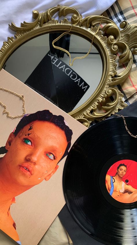 #vinyl #fkatwigs #magdalene #aesthetic #music Fka Twigs Vinyl, Magdalene Aesthetic, Fka Twigs Aesthetic, Fka Twigs, Aesthetic Music, Mirror Table, Vision Board, Vinyl, Music