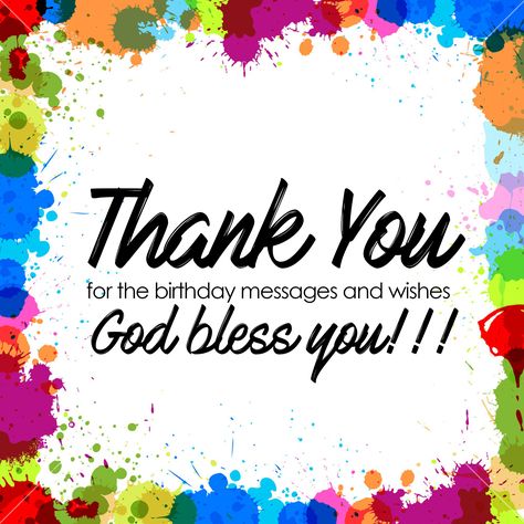 Thank You And God Bless You, Thank You God Bless You, Thank You Everyone For Birthday Wishes, Thank You For The Birthday Wishes, Birthday Appreciation Message, Messages For Birthday, Birthday Wishes Reply, Sleep Food, Birthday Gift Quote