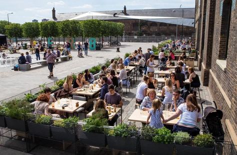 Best alfresco restaurants in Londonredmagazine Masterplan Architecture, Restaurants In London, Cafe Terrace, Public Realm, Outdoor Cafe, Urban Furniture, Landscape Architects, Rooftop Garden, Landscape Illustration