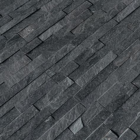 MSI Coal Canyon Ledger Panel 6 in. x 24 in. Natural Quartzite Wall Tile (10 cases / 60 sq. ft. / pallet)-LPNLQCOACAN624 - The Home Depot Monet Home, Front Porch Pergola, Pool Backyard Ideas, Stone Veneer Wall, Ledger Stone, Stacked Stone Panels, Stone Veneer Panels, Porch Pergola, Stacked Stone Fireplaces