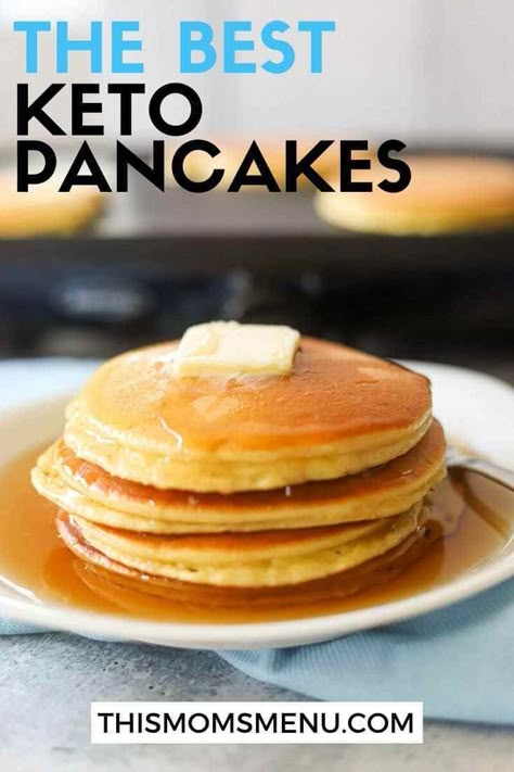 Fluffy Keto Pancakes, Best Keto Pancakes, Desayuno Keto, Recipe Low Carb, Starting Keto Diet, Keto Pancakes, Keto Breakfast Recipes, Keto Low Carb Recipes, Keto Diet Menu