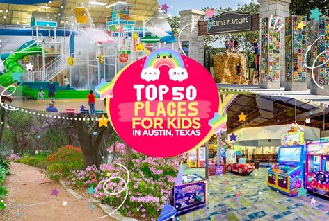 Top 50 Places For Kids in Austin, Texas - Austin Things To Do In Austin Texas With Kids, Surprise Trip Reveal Ideas Kids, Austin Texas With Kids, Austin With Kids, Austin Activities, Austin Trip, Surprise Trip Reveal, Weekend In Austin, 2025 Ideas