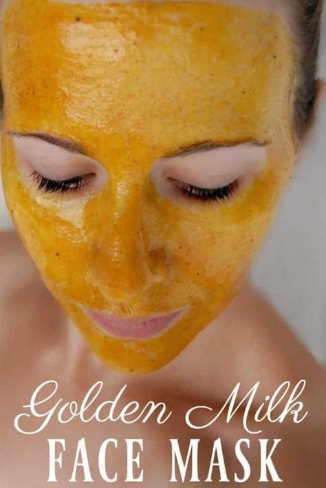 Who says golden milk is just for drinking? How about using it on your face? This moisturizing golden milk fack mask will give you glowing skin! #facemask #skincare #turmericfacemask #turmeric #goldenmilk #moisturizing #naturalskincare Milk Face Mask, Facemask Skincare, Milk Face, Oil Cleansing, Turmeric Face Mask, Natural Face Mask, Golden Milk, Skin Glowing, Natural Face