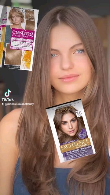 Brown Hair Palette, Loreal Hair Color Chart, Hair Palette, Casting Creme Gloss, Loreal Hair Color, Loreal Hair, Hair Everyday, Hair Colour Inspo, Hair Tint