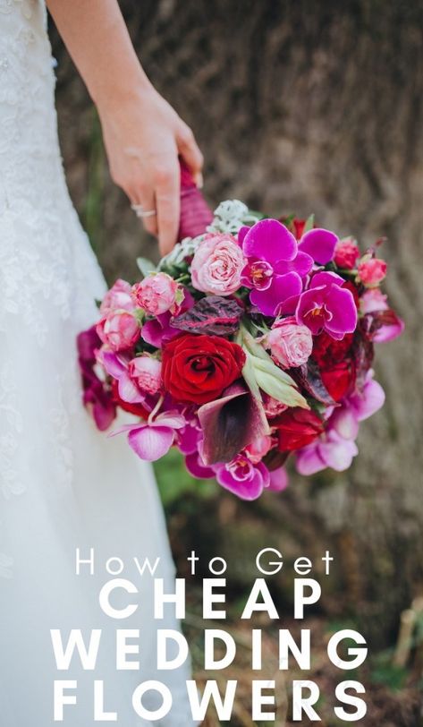 5 Ways To Get Cheap Wedding Flowers – DIY Weddings Inexpensive Wedding Centerpieces, Budget Wedding Flowers, Budget Weddings, Fresh Wedding Flowers, Frugal Wedding, Low Budget Wedding, Classy Wedding Invitations, Cheap Wedding Flowers, Simple Wedding Centerpieces