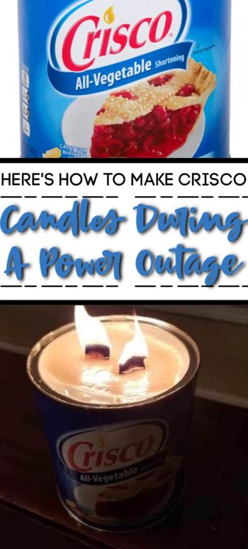 Crisco Candles, Diy Emergency Candles, Crisco Candle, Survival Candle, Candle Hack, Emergency Candles, Candles Homemade, Moonshine Recipes, Long Candles