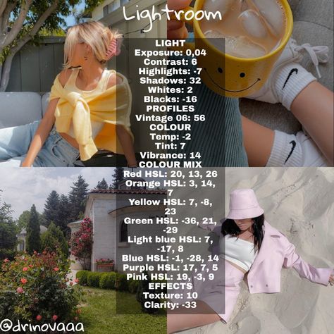 No Filter Filter Lightroom, Light Room Edits, Light Room Editing Filter, Lightroom Presets Tutorial Aesthetic, Lightroom Filters Aesthetic, Lightroom Preset Settings, Kevin Carden, Summer Lightroom Presets, Aesthetic Lightroom Presets