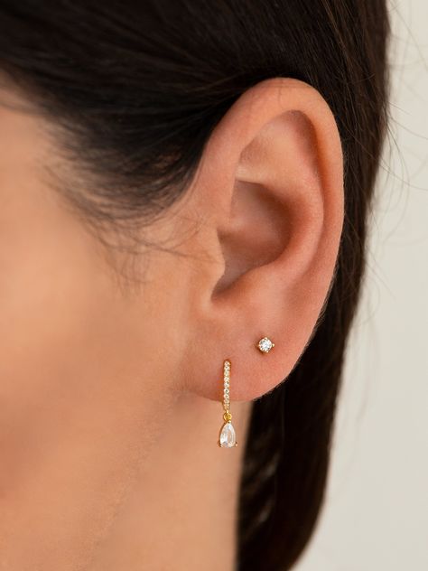 Double ear piercing ideas