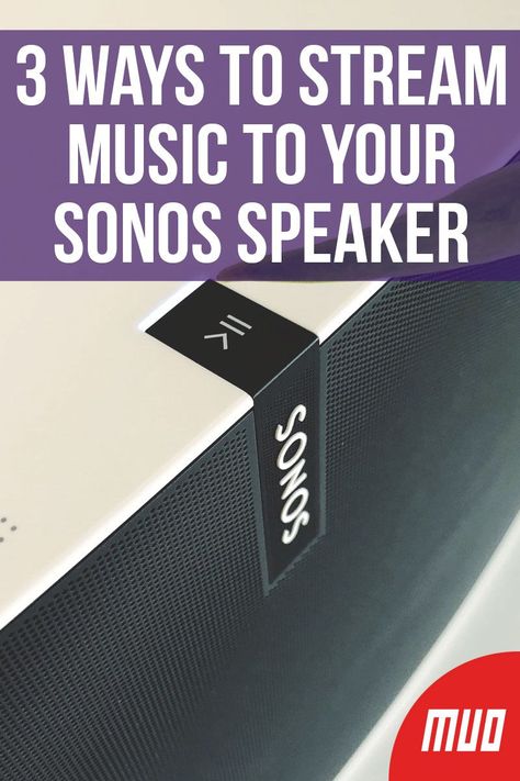 3 Ways to Stream Music to Your Sonos Speaker ---   Sonos is a company that makes not only speakers but also software for linking those speakers together and playing music through them. If you’ve just set up your new Sonos speaker, we’ll show you how you can use it to play music from a variety of sources, controlled through a smartphone app.  #HowTo #Streaming #Music #MusicStreaming #Sonos #Speaker #SonosSpeaker #SmartHome Sonos Setup, Sonos Speaker, App Home Screen, Sonos Speakers, Sonos One, Streaming Music, App Home, Google Play Music, Music System