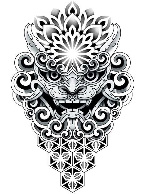 Tato Mandala, Geometric Mandala Tattoo, Octopus Tattoo Design, Geometric Sleeve Tattoo, Circle Tattoo, Maori Tattoo Designs, Geometric Tattoo Design, Back Tattoos For Guys, Geometric Sleeve