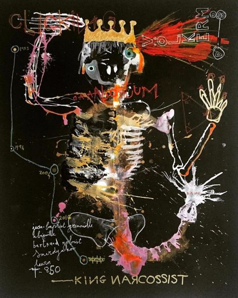 Grafic Art, Figurative Expressionism, Basquiat Art, Abstracted Art, Mcm Art, Michel Basquiat, Neo Expressionism, Indie Art, Fire Art