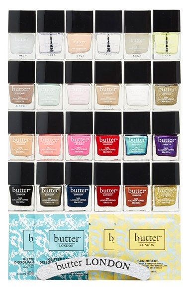 butter LONDON 'The VIP' Set (Limited Edition) ($260 Value) Queen Nails, London Nails, Perfect Manicure, Nails Accessories, Glamorous Makeup, Shop Makeup, Butter London, Christmas Makeup, Cruelty Free Beauty