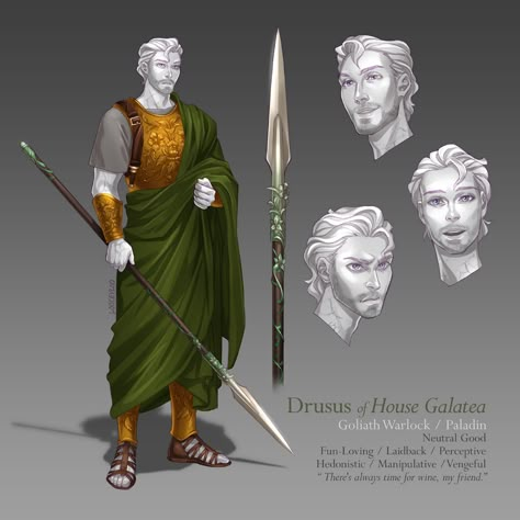 Warlock Paladin, Dnd Paladin, Greek Warrior, Art Fanart, Dungeons And Dragons Characters, Dnd Art, Fantasy Artist, High Fantasy, Character Design Male