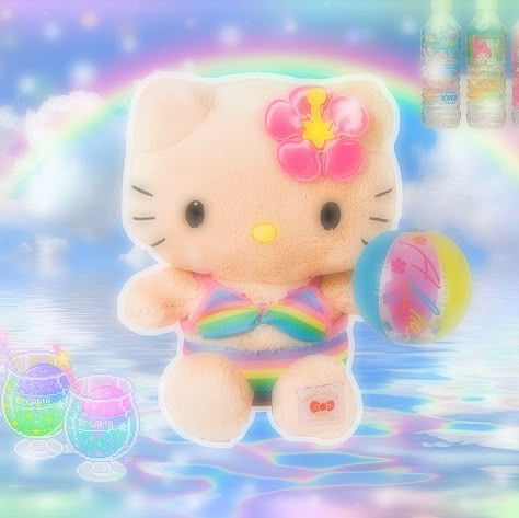 Keywest Kitten, Hello Kitty Island Adventure, Tropical Core, Key West Kitten, Summer Core, Tropical Aesthetic, Coconut Dream, Tropical Girl, Barbie Summer